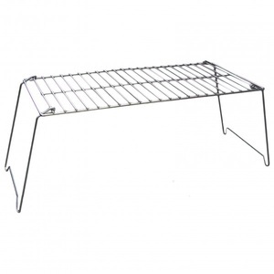 Origin Outdoors, Origin Outdoors - Klappgrill XL - Trockenbrennstoffkocher Gr 60 x 30 cm grau/weiß, 