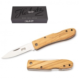 Herbertz Selektion, Herbertz Selektion - Taschenmesser Droppoint - Messer Gr Groß - Klingenlänge 9,3 cm;Klein - Klingenlänge 7,3 cm grün, 