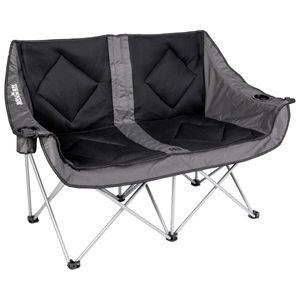 Brunner, Brunner - Action Sofa 3D Comfort - Campingstuhl grau/schwarz, 