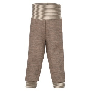 Engel, Engel - Baby-Hose Lang mit Nabelbund - Fleecehose Gr 62/68 braun