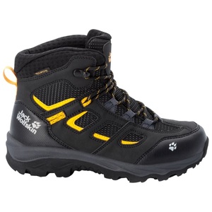 Jack Wolfskin, Jack Wolfskin - Kid's Vojo Texapore Mid - Wanderschuhe Gr 33 schwarz, 