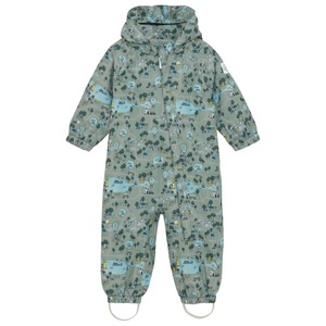 COLOR KIDS, Color Kids - Baby Shell Suit AOP - Overall Gr 92 türkis