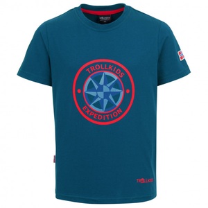 TROLLKIDS, Trollkids - Kid's Windrose T - T-Shirt Gr 164 blau
