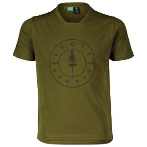 Scott, Scott - Kid's Trail Flow 10 Dri S/S - Funktionsshirt Gr 164 oliv, 