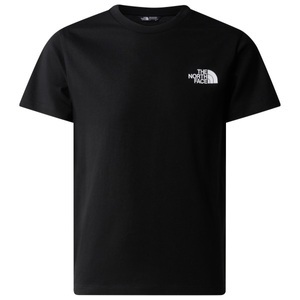 THE NORTH FACE, The North Face - Teen's S/S Simple Dome Tee - T-Shirt Gr S schwarz
