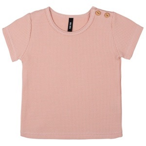 Pure Pure, Pure Pure - Baby's T-Shirt Waffle - T-Shirt Gr 80 rosa