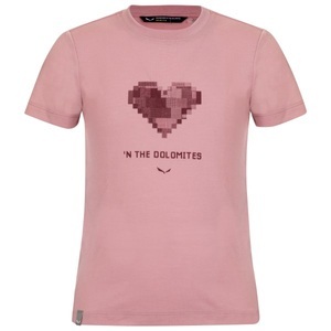 Salewa, Salewa - Kid's Graphic Dry S/S Tee - T-Shirt Gr 152 rosa