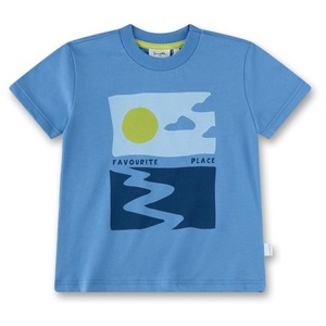 Sanetta, Sanetta - Kid's T-Shirt 11867 - T-Shirt Gr 122 blau