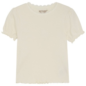 Huttelihut, Huttelihut - Kid's T-Shirt S/S Rib - T-Shirt Gr 104 beige