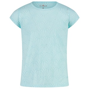 CMP, CMP - Girl's Burnout Jersey T-Shirt - T-Shirt Gr 128 blau