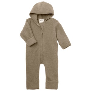 Engel, Engel - Baby-Overall mit Kapuze und Reißverschluss - Overall Gr 50/56 beige