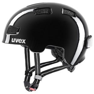 Uvex, Uvex - Kid's Hlmt 4 Reflexx - Velohelm Gr 51-55 cm schwarz, 