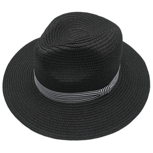 CAPO, CAPO - Strohhut Traveller - Hut Gr 58 cm schwarz, 