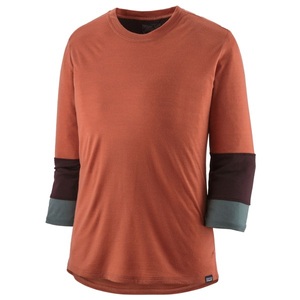 Patagonia, Patagonia - Women's Merino 3/4 Sleeve Bike Jersey - Merinoshirt Gr XS rot, 