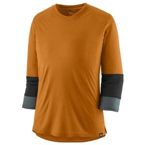 Patagonia, Patagonia - Women's Merino 3/4 Sleeve Bike Jersey - Merinoshirt Gr M braun, 