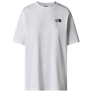 THE NORTH FACE, The North Face - Women's S/S Essential Oversize Tee - T-Shirt Gr M grau/weiß