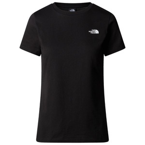 THE NORTH FACE, The North Face - Women's S/S Simple Dome Tee - T-Shirt Gr S schwarz