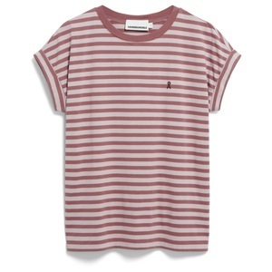 Armedangels, ARMEDANGELS - Women's Idaara Stripes - T-Shirt Gr XS rosa