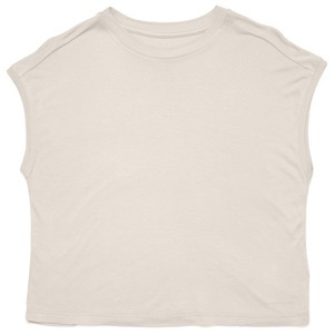 Mazine, Mazine - Women's Cropped T Loose Fit - T-Shirt Gr XL beige