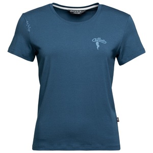 Chillaz, Chillaz - Women's Iseo Mountain Logo T-Shirt - T-Shirt Gr 36 blau