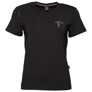 Chillaz, Chillaz - Women's Iseo Mountain Logo T-Shirt - T-Shirt Gr 40 schwarz