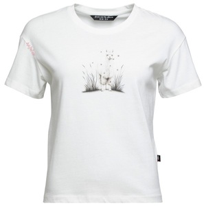 Chillaz, Chillaz - Women's Leoben Alpaca Meadow T-Shirt - T-Shirt Gr 36 weiß
