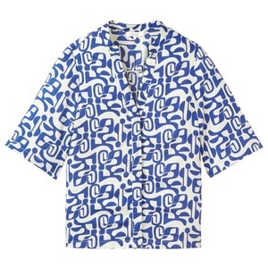 Tranquillo, Tranquillo - Women's Bluse aus Ecovero Viskose - T-Shirt Gr 36 blau