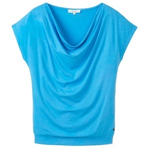 Tranquillo, Tranquillo - Women's Lockeres Shirt aus Ecovero Viskose - T-Shirt Gr S blau