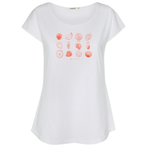 GreenBomb, GreenBomb - Women's Bike Strawberry Cool T-Shirt - T-Shirt Gr M weiß