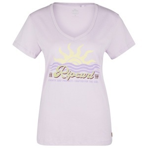 RIP CURL, Rip Curl - Women's Cala V-Neck Tee - T-Shirt Gr S weiß