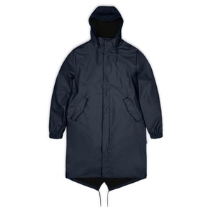 RAINS, Rains - Fishtail Parka W3 - Regenjacke Gr XXL blau, Rains - Fishtail Parka W3 - Regenjacke Gr XXL blau