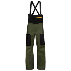 Mammut, Mammut - Eiger Free Pro Hardshell Bib Pants - Regenhose Gr 46 - Regular;50 - Regular;52 - Regular;56 - Regular braun;schwarz, 
