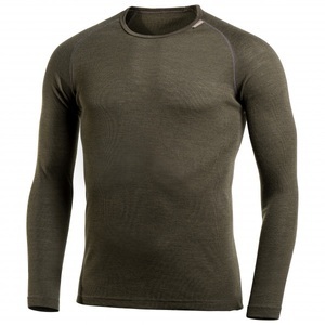 Woolpower, Woolpower - Lite Crewneck - Merinounterwäsche Gr M oliv/braun