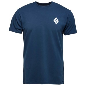 Black Diamond, Black Diamond - S/S Equipment For Alpinist Tee - T-Shirt Gr M blau