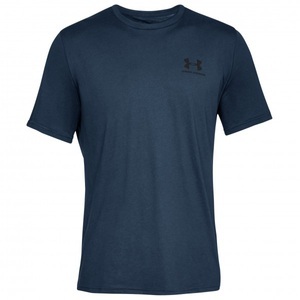 UNDER ARMOUR, Under Armour - Sportstyle Left Chest S/S - Funktionsshirt Gr M - Regular blau