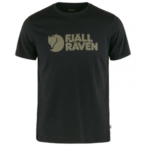 FJALLRAVEN, Fjällräven - Fjällräven Logo - T-Shirt Gr S schwarz
