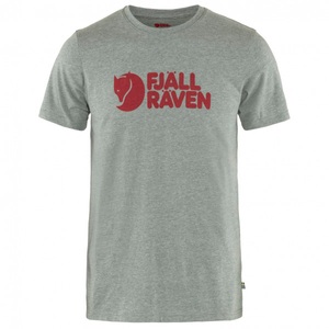 FJALLRAVEN, Fjällräven - Fjällräven Logo - T-Shirt Gr XL grau