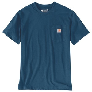 Carhartt, Carhartt - Workw Pocket S/S - T-Shirt Gr M blau