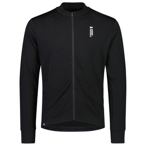 Mons Royale, Mons Royale - Roam Cargo Merino Shift Full Zip L/S - Velotrikot Gr L schwarz, 