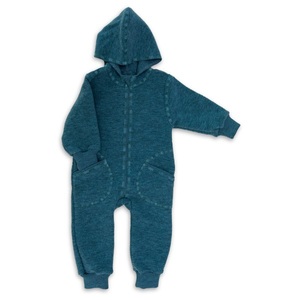 Engel, Engel - Baby-Overall mit Kapuze und Reissverschluss - Overall Gr 98/104 blau