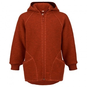 Engel, Engel - Baby-Jacke mit Kapuze und Reissverschluss - Wolljacke Gr 110/116 rot