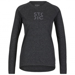 Stoic, Stoic - Women´s Hemp20 LofsdalenSt. L/S - Funktionsshirt Gr 38 schwarz/grau, 