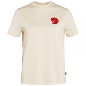 FJALLRAVEN, Fjällräven - Women's Fox Boxy Logo Tee - T-Shirt Gr M beige