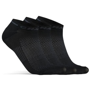 Craft, Craft - Core Dry Shafless Sock 3-Pack - Velosocken Gr 37-39 schwarz, 