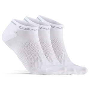 Craft, Craft - Core Dry Shafless Sock 3-Pack - Velosocken Gr 40-42 weiß/grau, 