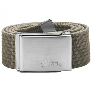 FJALLRAVEN, Fjällräven - Canvas Belt - Gürtel Gr 120 x 4 cm grau;grau/oliv;grau/schwarz, 