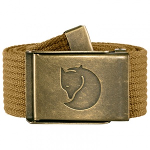 FJALLRAVEN, Fjällräven - Canvas Brass Belt 4 cm - Gürtel Gr 4 x 120 cm oliv, 