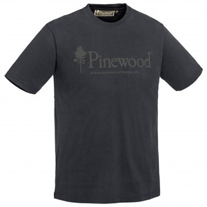 Pinewood, Pinewood - Outdoor Life T-Shirt - T-Shirt Gr L grau/schwarz
