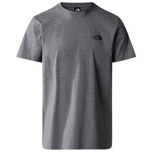 THE NORTH FACE, The North Face - S/S Simple Dome Tee - T-Shirt Gr M grau