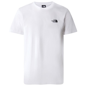 THE NORTH FACE, The North Face - S/S Simple Dome Tee - T-Shirt Gr M weiß